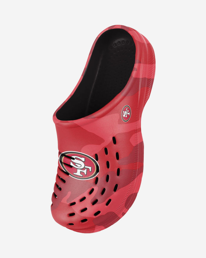 San Francisco 49ers Tonal Camo Clog FOCO - FOCO.com