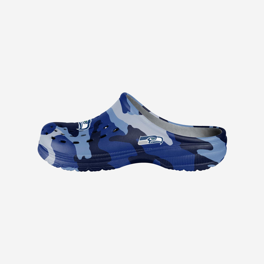 Seattle Seahawks Tonal Camo Clog FOCO S - FOCO.com