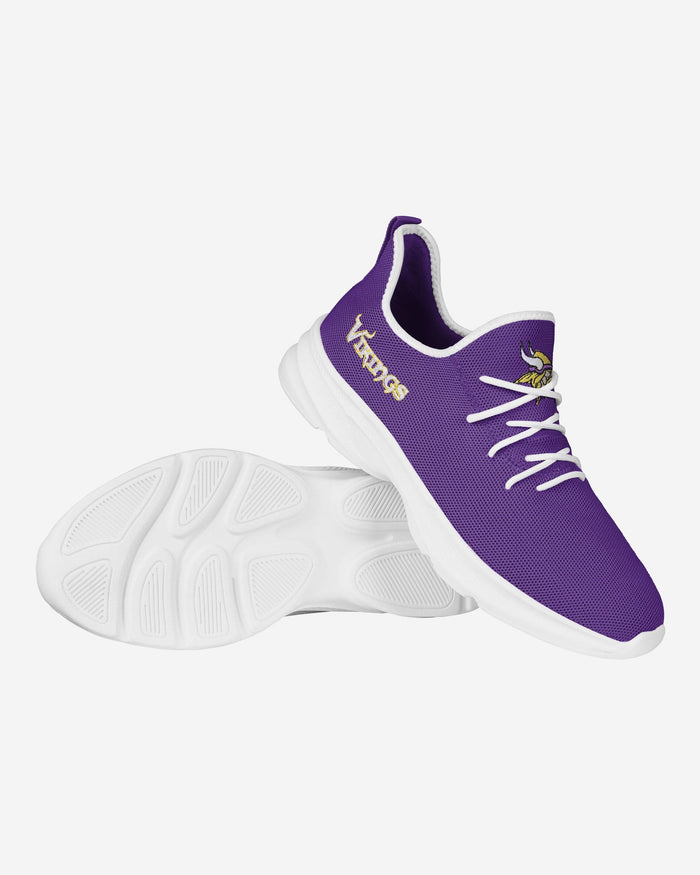 Minnesota Vikings Team Color Sneakers FOCO - FOCO.com