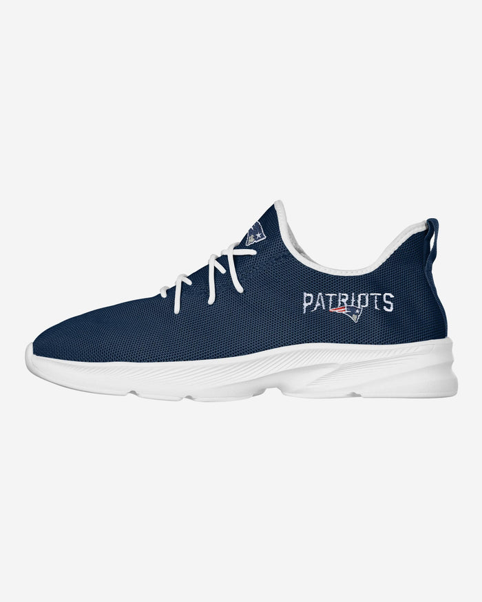 New England Patriots Team Color Sneakers FOCO 7 - FOCO.com