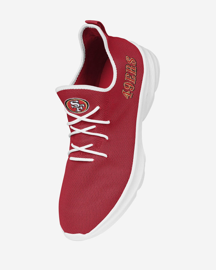 San Francisco 49ers Team Color Sneakers FOCO - FOCO.com