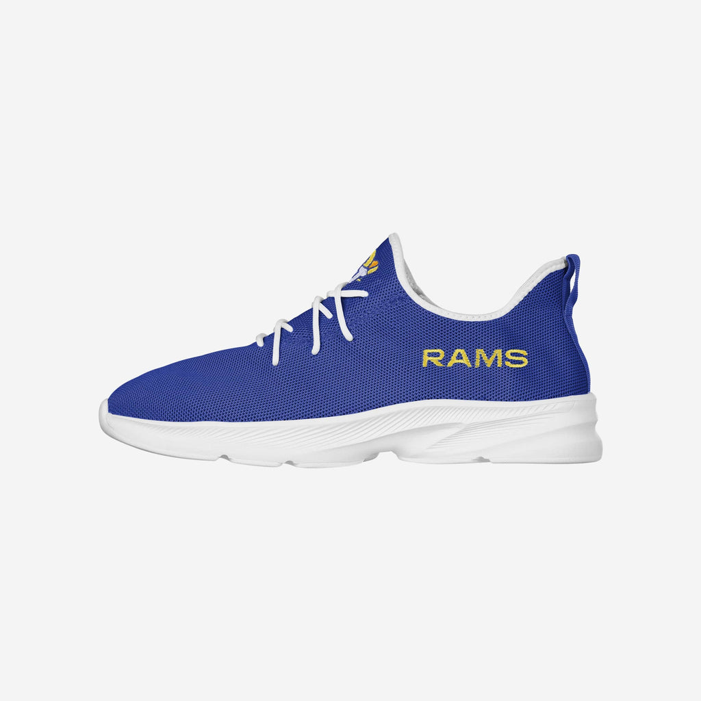 Los Angeles Rams Team Color Sneakers FOCO 7 - FOCO.com