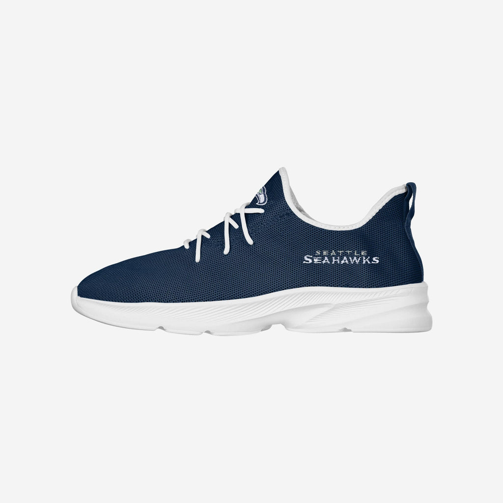 Seattle Seahawks Team Color Sneakers FOCO 7 - FOCO.com