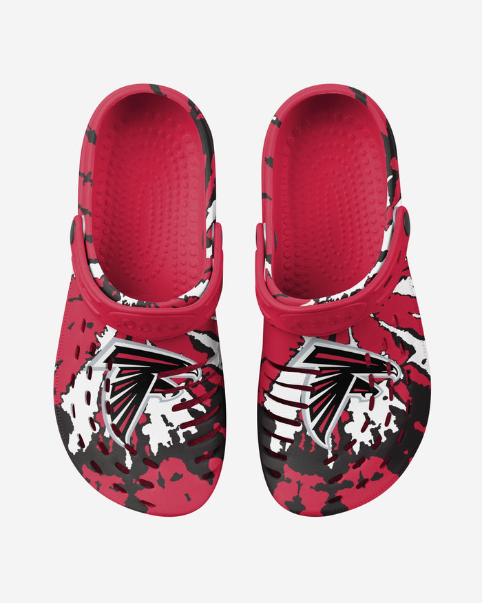 Atlanta Falcons Tie-Dye Clog With Strap FOCO - FOCO.com