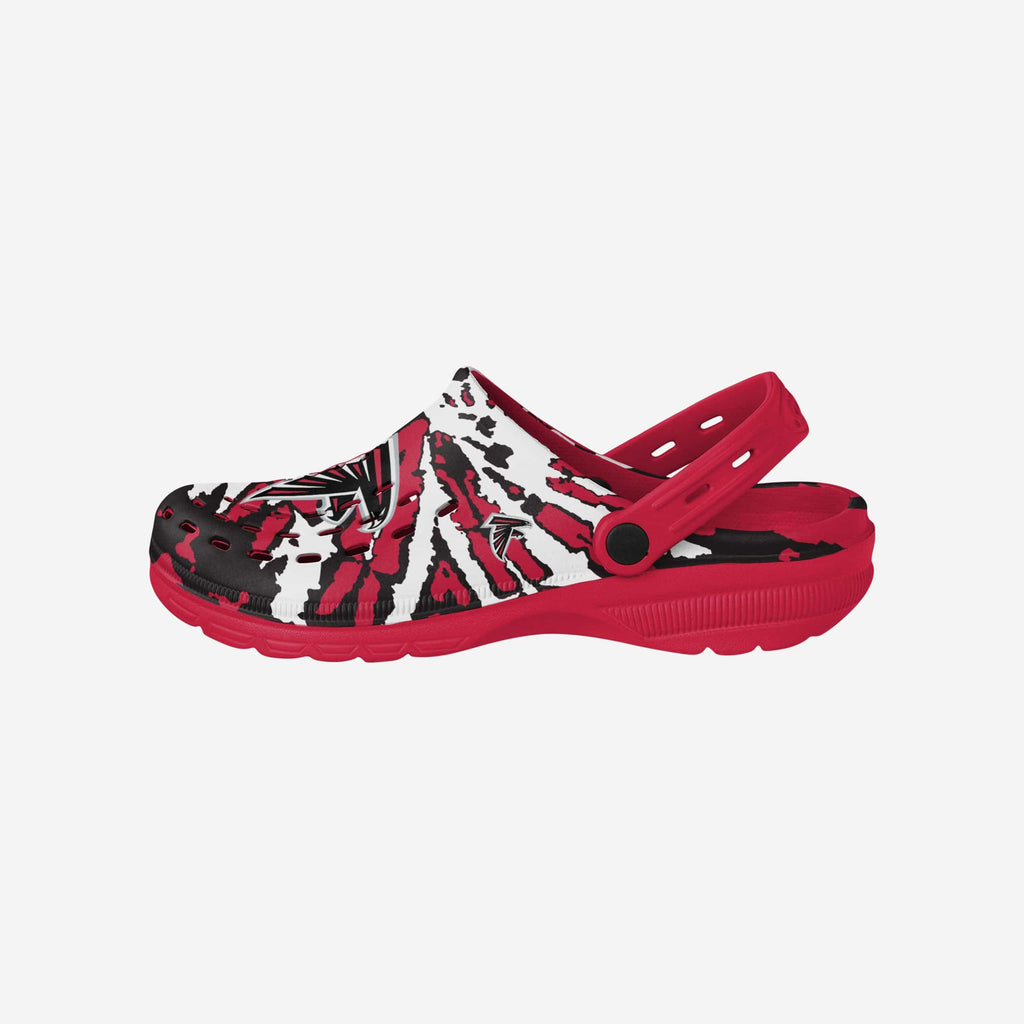 Atlanta Falcons Tie-Dye Clog With Strap FOCO S - FOCO.com