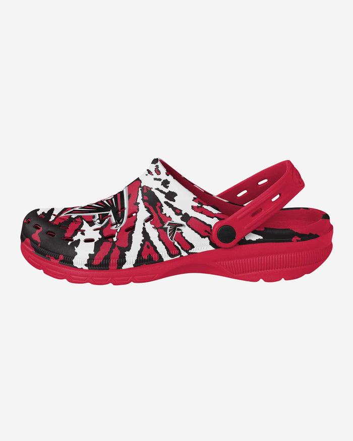 Atlanta Falcons Tie-Dye Clog With Strap FOCO S - FOCO.com