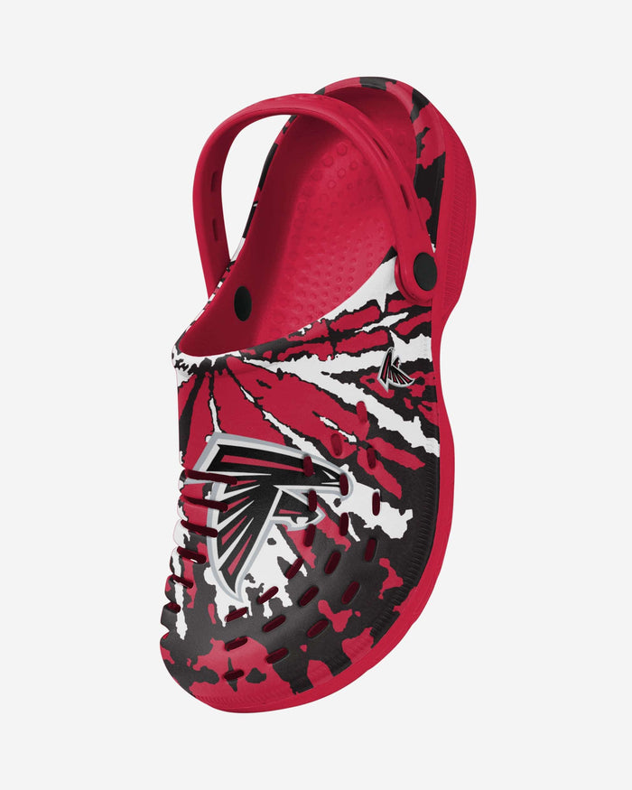 Atlanta Falcons Tie-Dye Clog With Strap FOCO - FOCO.com