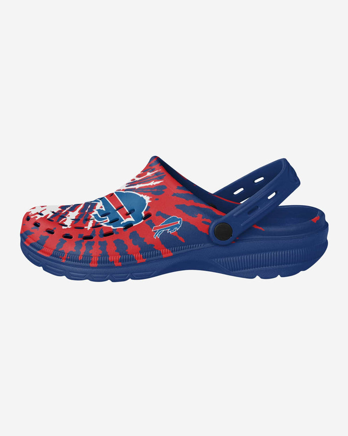 Buffalo Bills Tie-Dye Clog With Strap FOCO S - FOCO.com