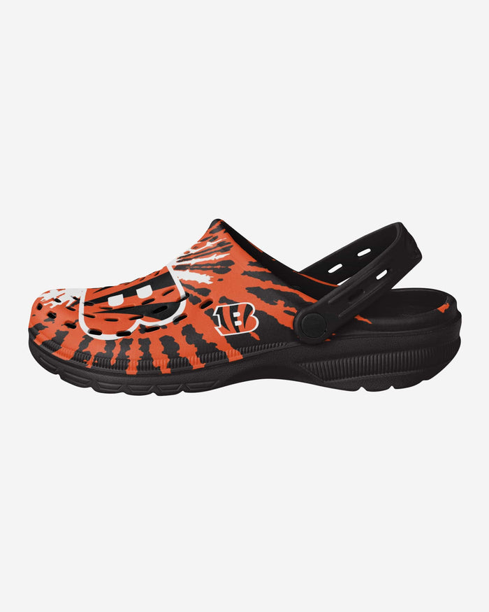 Cincinnati Bengals Tie-Dye Clog With Strap FOCO S - FOCO.com