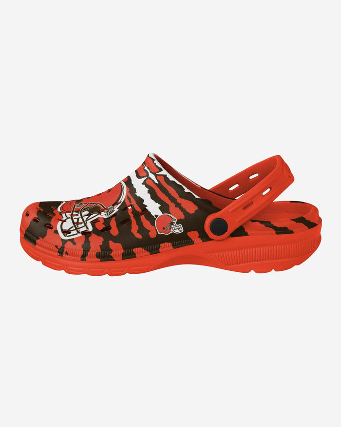 Cleveland Browns Tie-Dye Clog With Strap FOCO S - FOCO.com