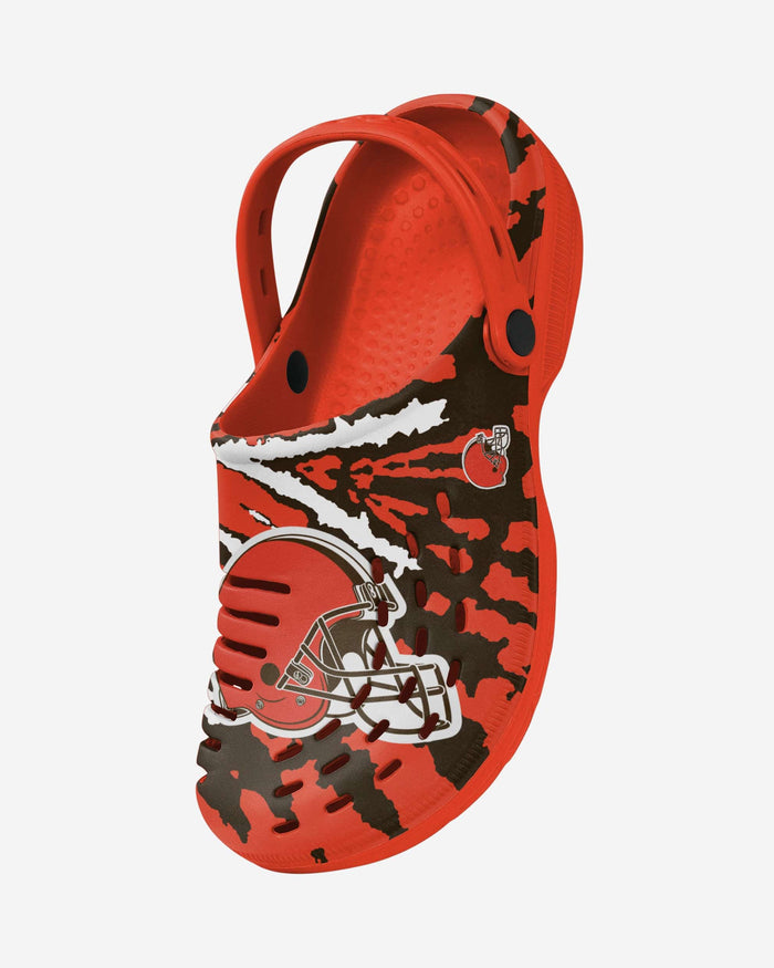 Cleveland Browns Tie-Dye Clog With Strap FOCO - FOCO.com