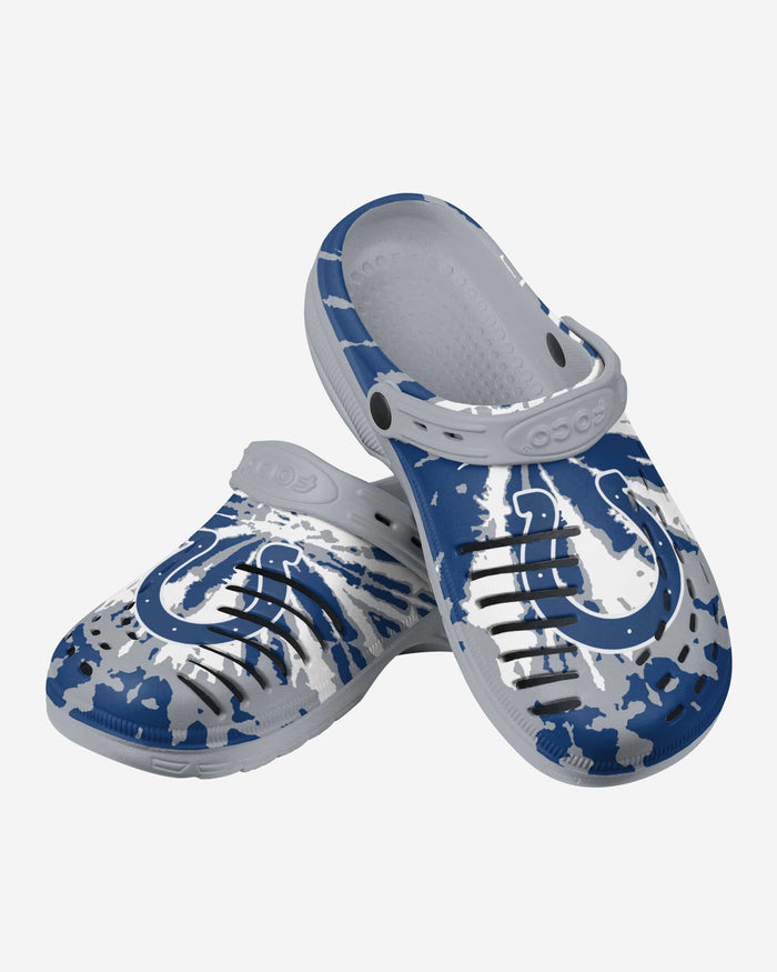 Indianapolis Colts Tie-Dye Clog With Strap FOCO - FOCO.com