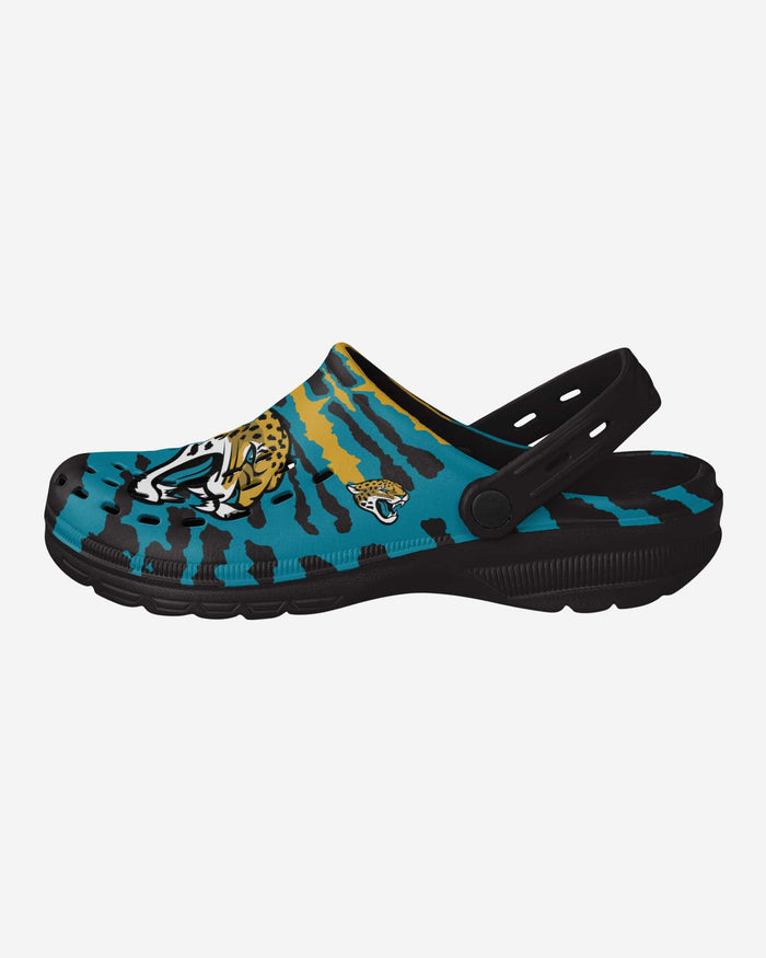 Jacksonville Jaguars Tie-Dye Clog With Strap FOCO S - FOCO.com