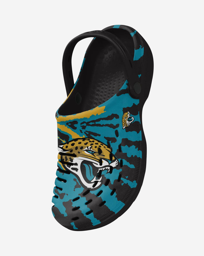 Jacksonville Jaguars Tie-Dye Clog With Strap FOCO - FOCO.com