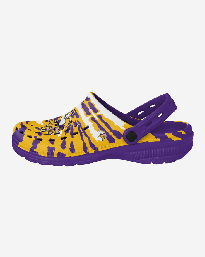 Minnesota Vikings Tie-Dye Clog With Strap FOCO S - FOCO.com