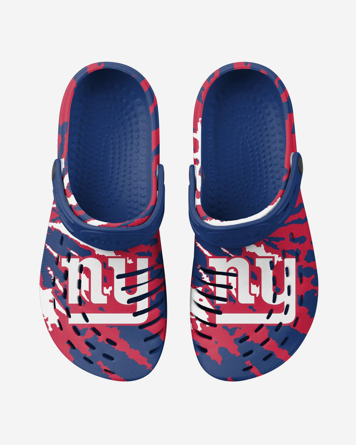 New York Giants Tie-Dye Clog With Strap FOCO - FOCO.com