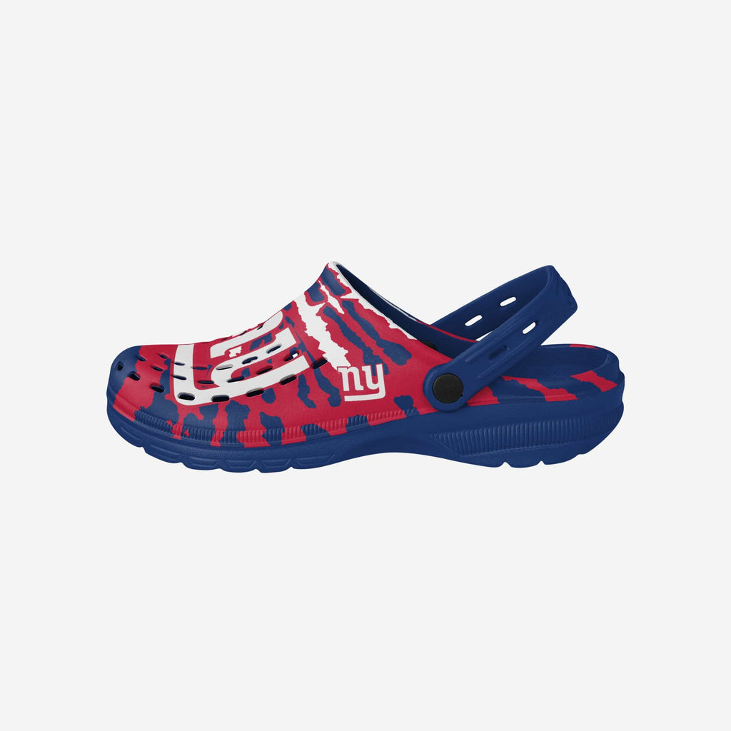 New York Giants Tie-Dye Clog With Strap FOCO S - FOCO.com