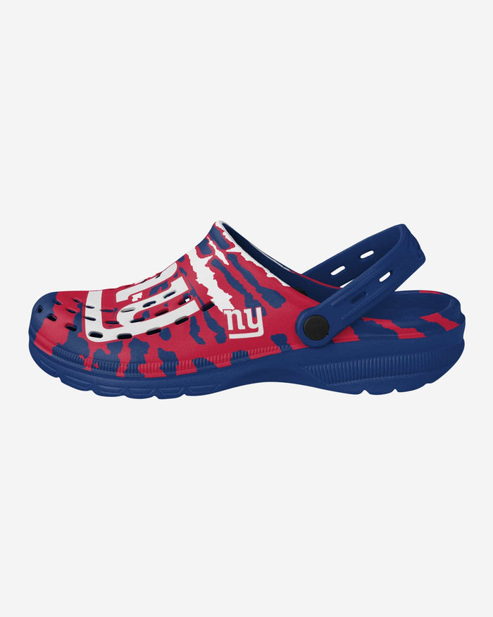 New York Giants Tie-Dye Clog With Strap FOCO S - FOCO.com