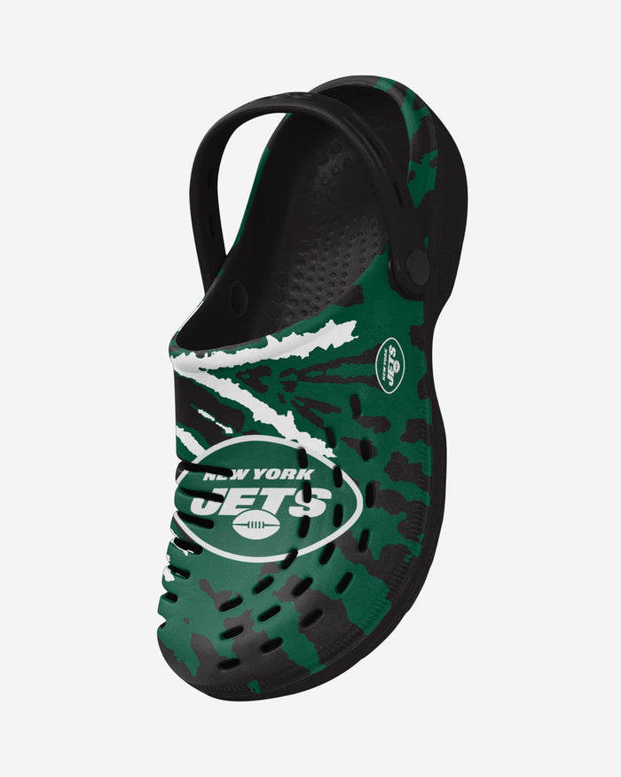 New York Jets Tie-Dye Clog With Strap FOCO - FOCO.com