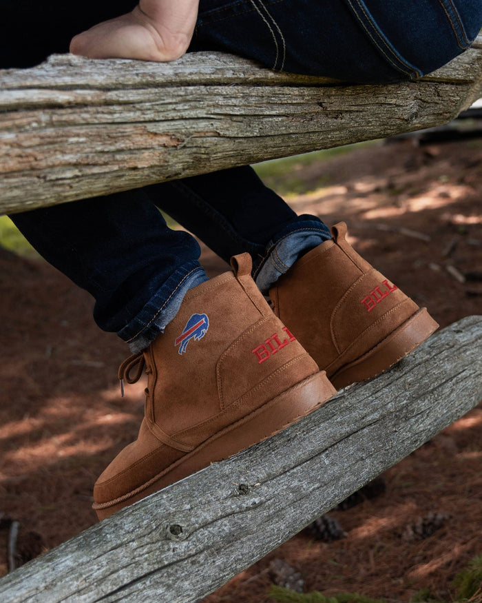 Buffalo Bills Team Logo Sherpa Lined Boot FOCO - FOCO.com