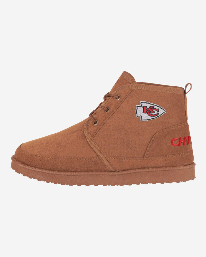 Kansas City Chiefs Team Logo Sherpa Lined Boot FOCO 7 - FOCO.com