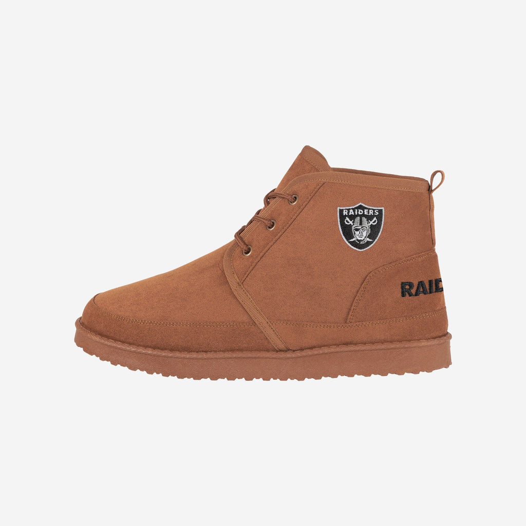 Las Vegas Raiders Team Logo Sherpa Lined Boot FOCO 7 - FOCO.com