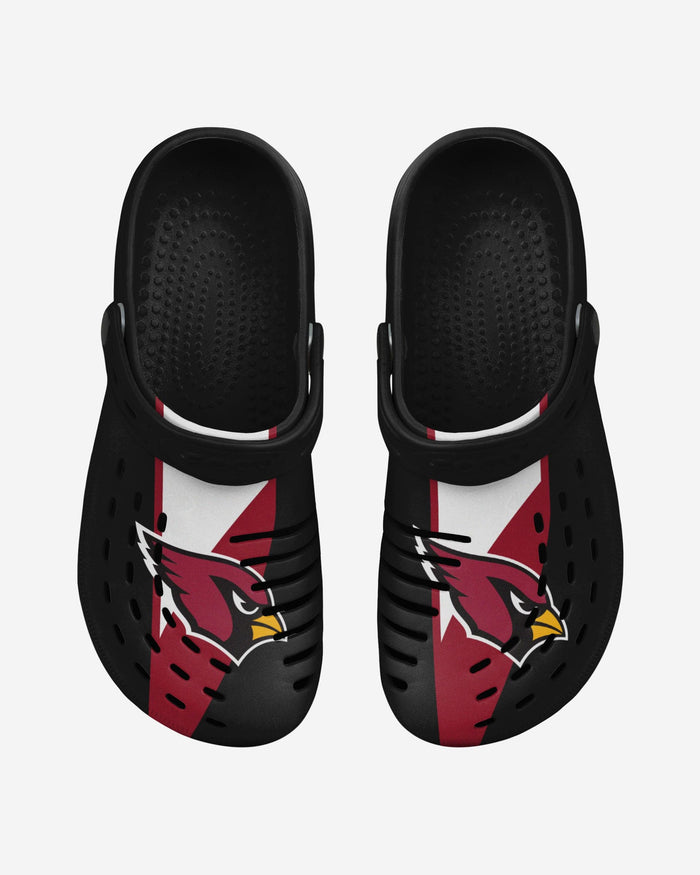 Arizona Cardinals Team Stripe Clog With Strap FOCO - FOCO.com