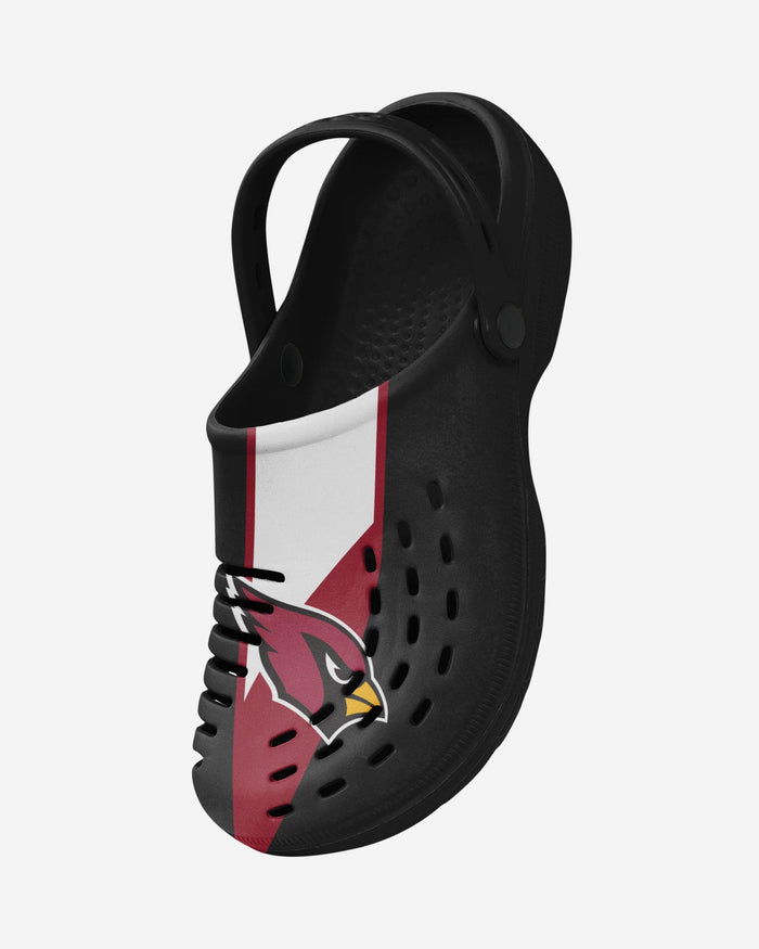 Arizona Cardinals Team Stripe Clog With Strap FOCO - FOCO.com