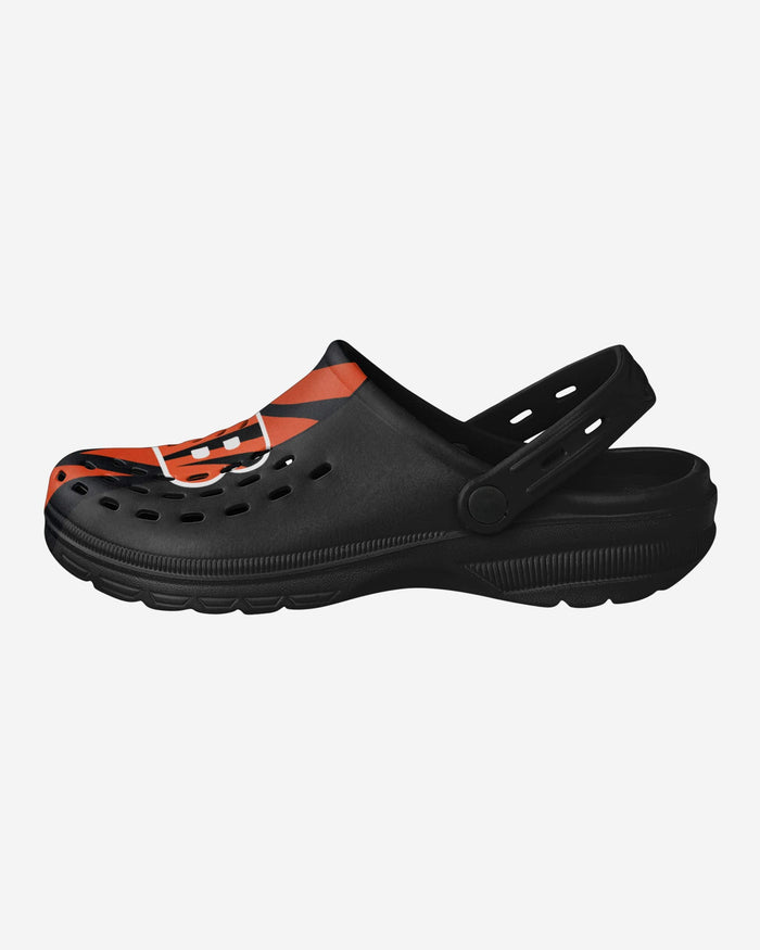 Cincinnati Bengals Team Stripe Clog With Strap FOCO S - FOCO.com