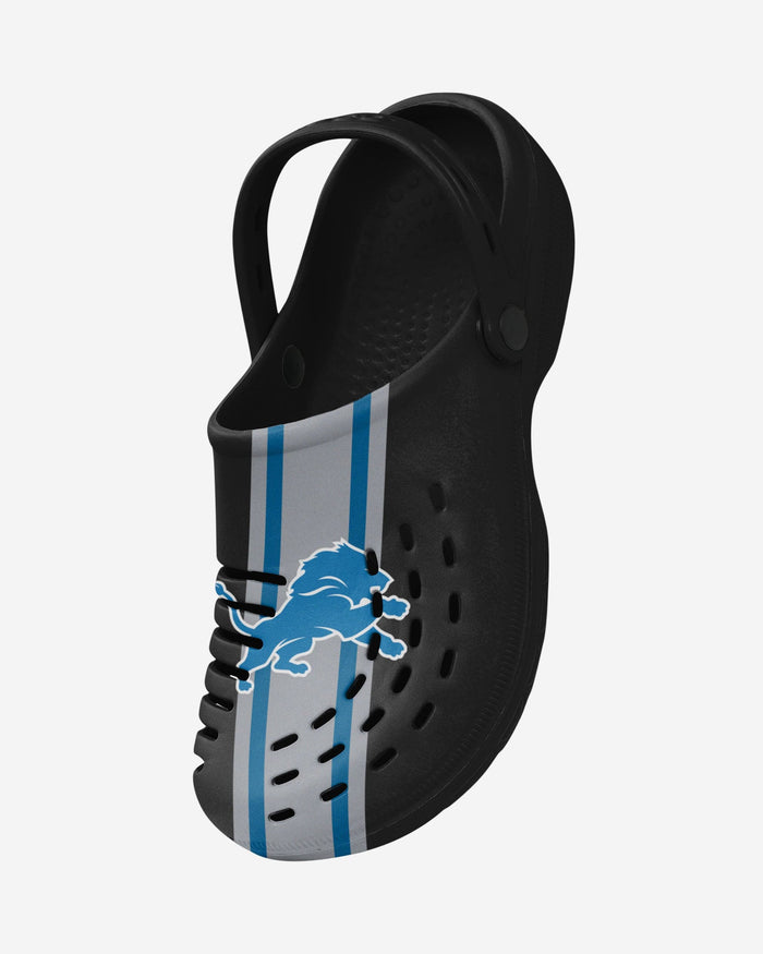 Detroit Lions Team Stripe Clog With Strap FOCO - FOCO.com