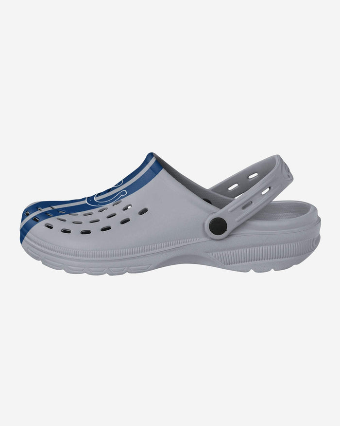 Indianapolis Colts Team Stripe Clog With Strap FOCO S - FOCO.com