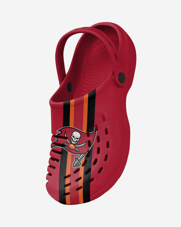 Tampa Bay Buccaneers Team Stripe Clog With Strap FOCO - FOCO.com