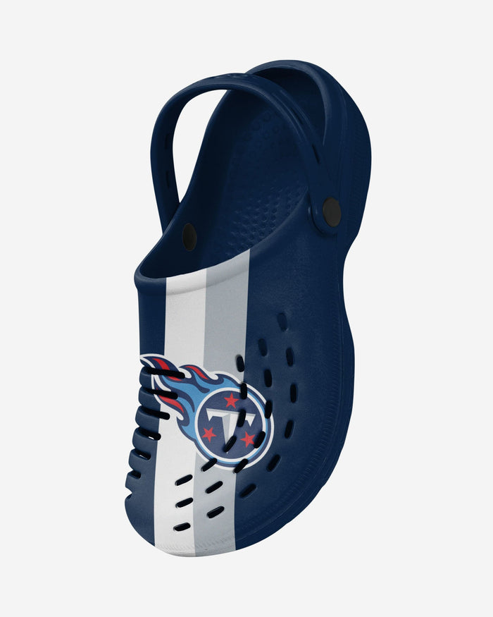 Tennessee Titans Team Stripe Clog With Strap FOCO - FOCO.com