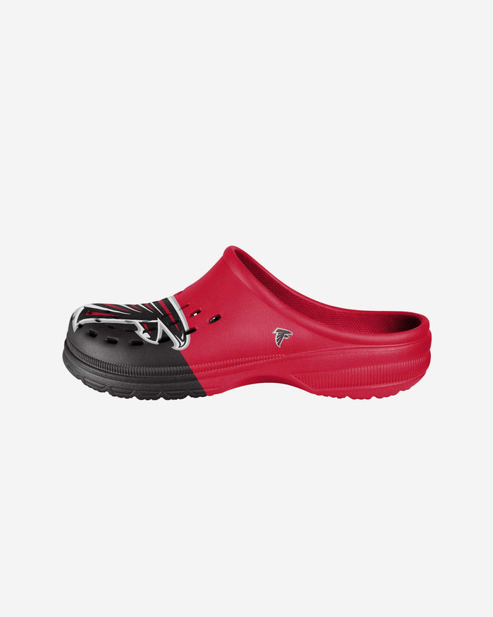 Atlanta Falcons Youth Colorblock Big Logo Clog FOCO S - FOCO.com