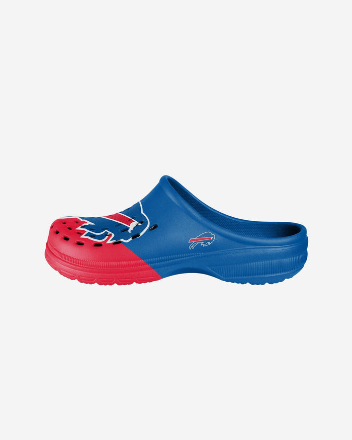 Buffalo Bills Youth Colorblock Big Logo Clog FOCO S - FOCO.com