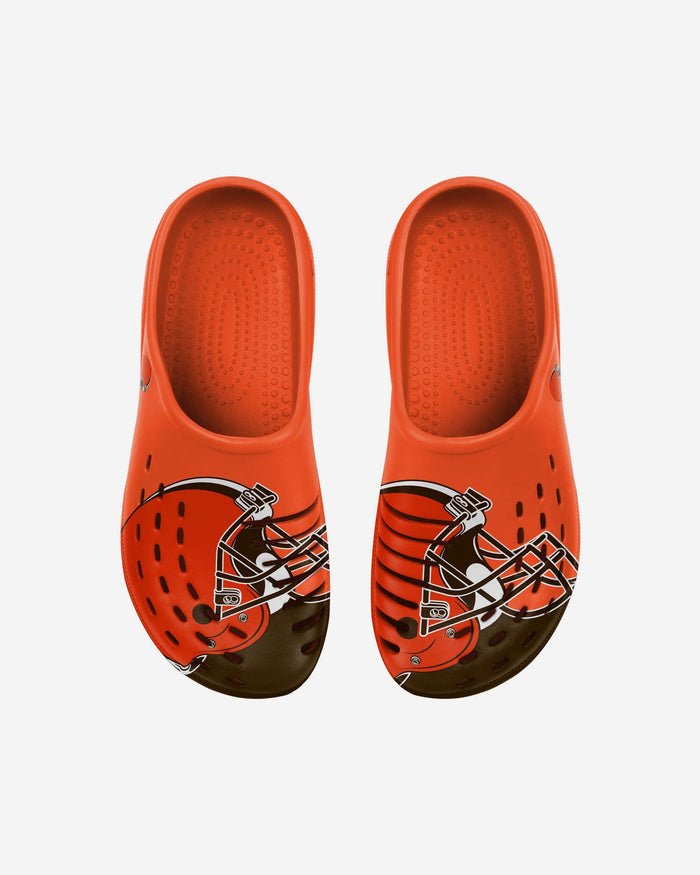 Cleveland Browns Youth Colorblock Big Logo Clog FOCO - FOCO.com