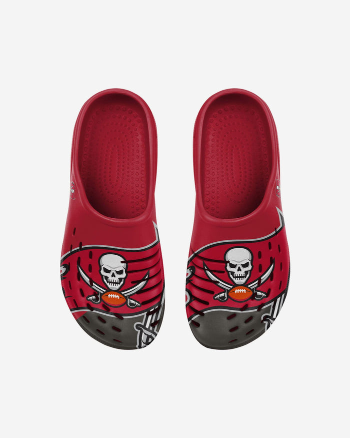 Tampa Bay Buccaneers Youth Colorblock Big Logo Clog FOCO - FOCO.com