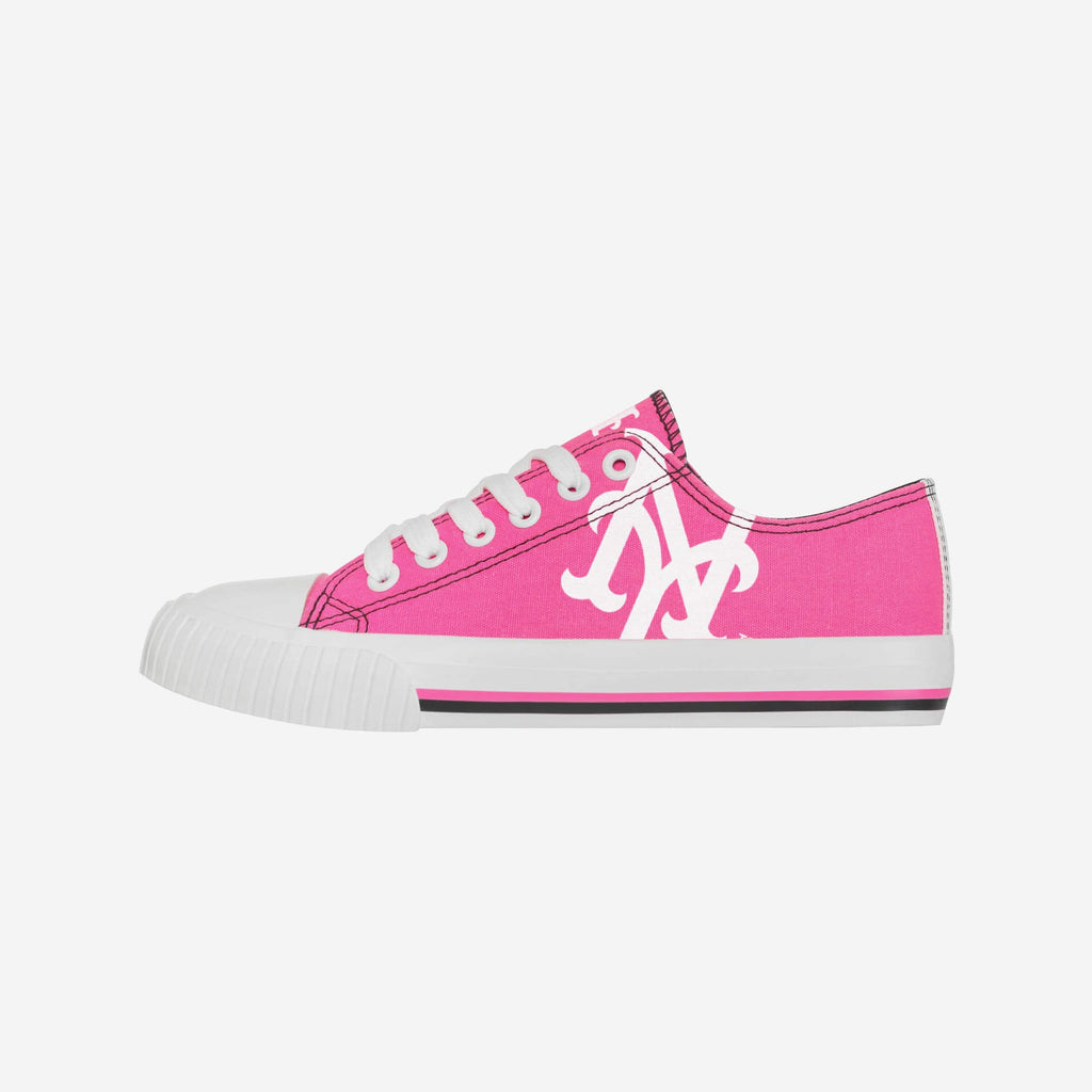 New York Mets Womens Highlights Low Top Canvas Shoe FOCO 6 - FOCO.com