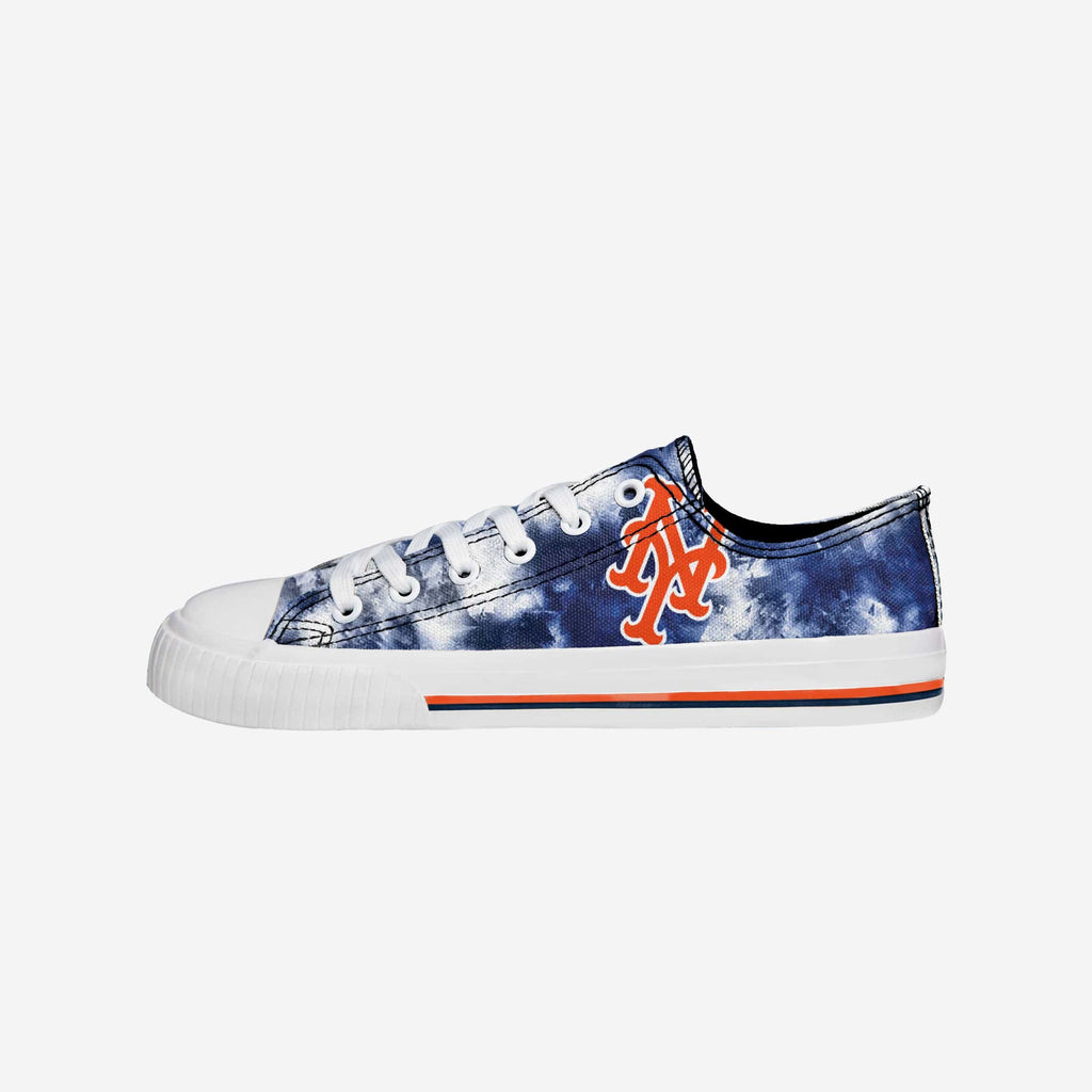 New York Mets Womens Low Top Tie-Dye Canvas Shoe FOCO 6 - FOCO.com