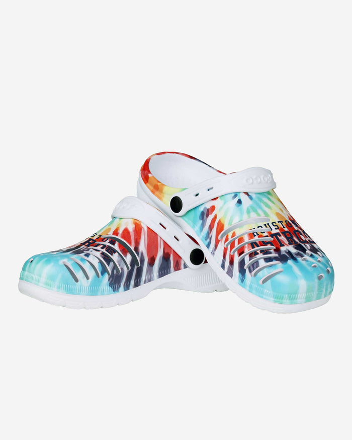 Houston Astros Womens Tie-Dye Clog With Strap FOCO - FOCO.com