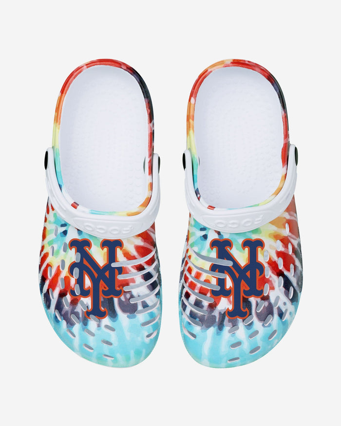 New York Mets Womens Tie-Dye Clog With Strap FOCO - FOCO.com