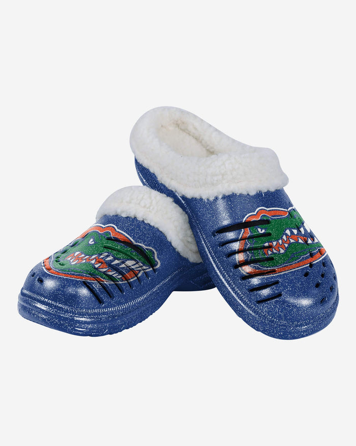 Florida Gators Womens Sherpa Lined Glitter Clog FOCO - FOCO.com