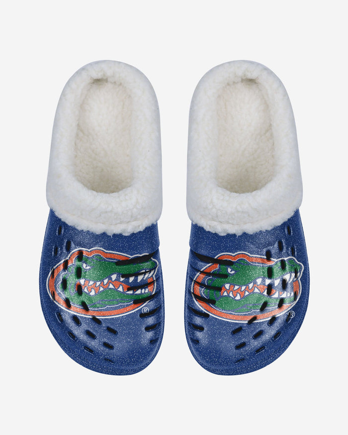 Florida Gators Womens Sherpa Lined Glitter Clog FOCO - FOCO.com