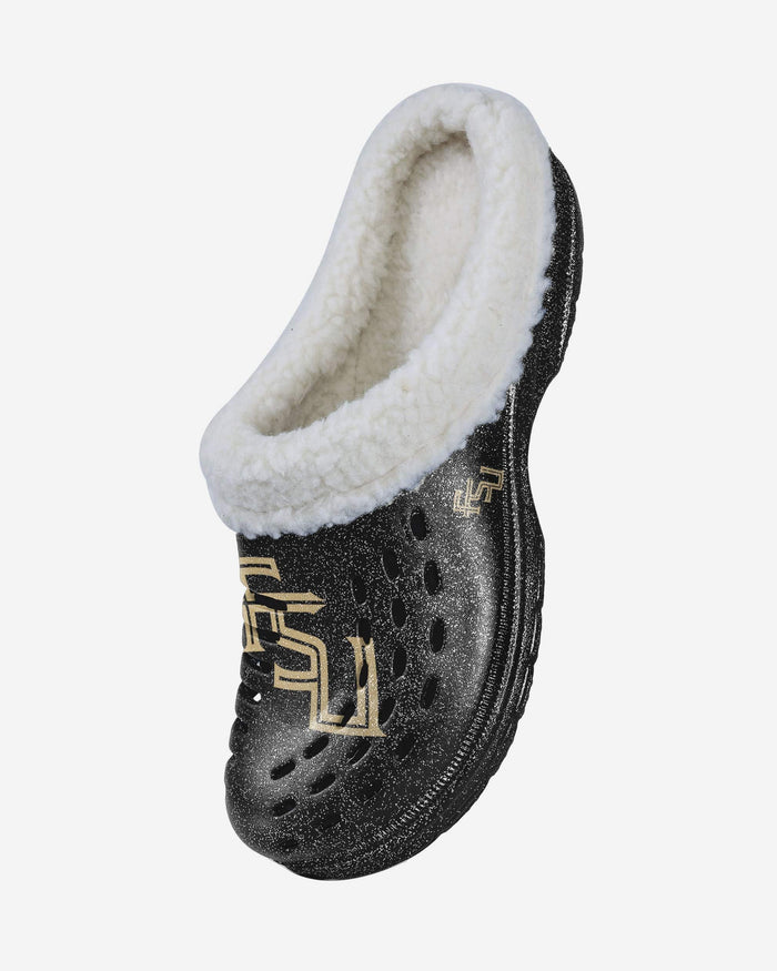 Florida State Seminoles Womens Sherpa Lined Glitter Clog FOCO - FOCO.com