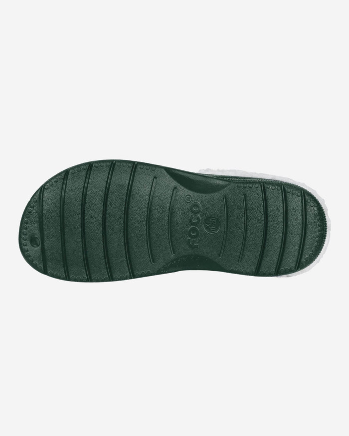 Michigan State Spartans Womens Sherpa Lined Glitter Clog FOCO - FOCO.com