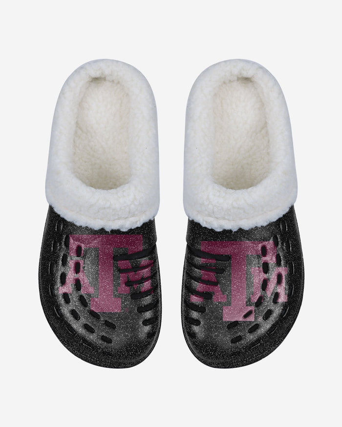 Texas A&M Aggies Womens Sherpa Lined Glitter Clog FOCO - FOCO.com