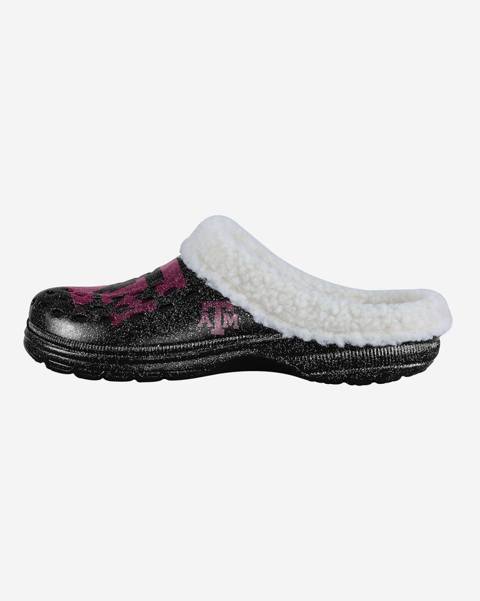 Texas A&M Aggies Womens Sherpa Lined Glitter Clog FOCO S - FOCO.com