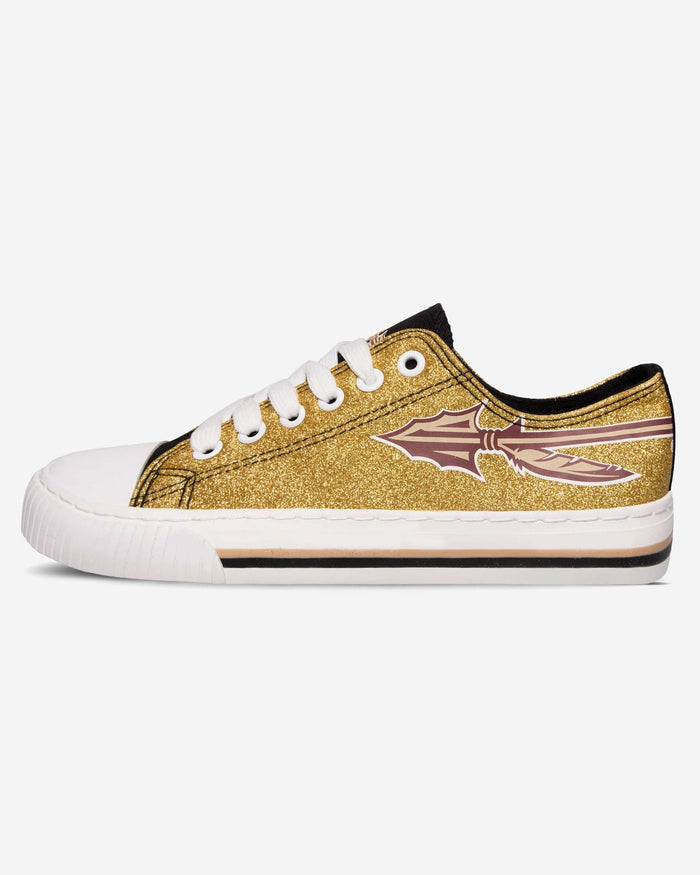 Florida State Seminoles Womens Glitter Low Top Canvas Shoe FOCO - FOCO.com