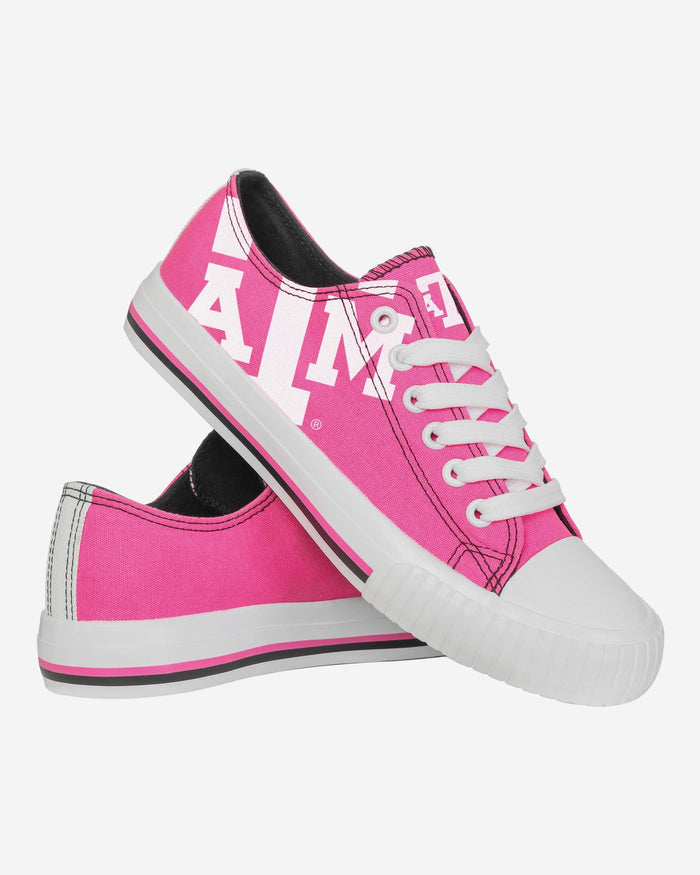 Texas A&M Aggies Womens Highlights Low Top Canvas Shoe FOCO - FOCO.com