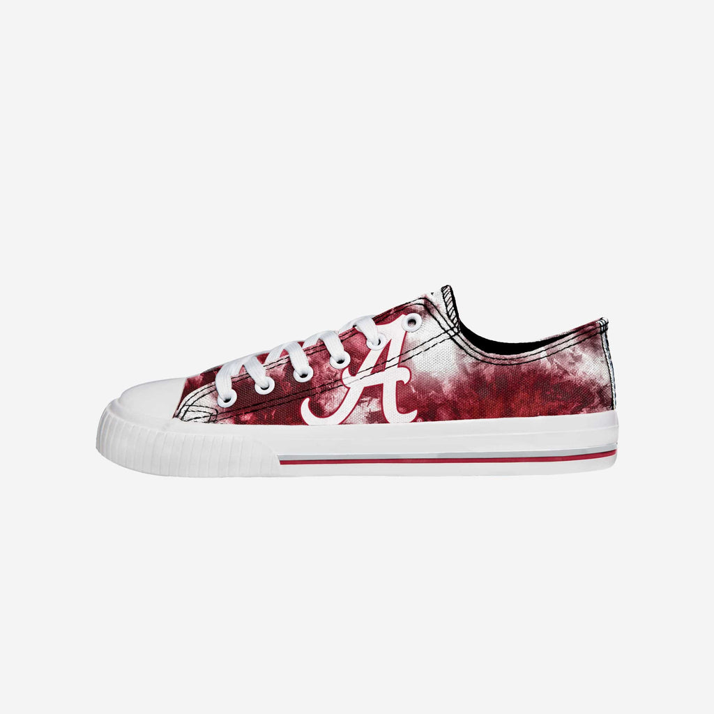 Alabama Crimson Tide Womens Low Top Tie-Dye Canvas Shoe FOCO 6 - FOCO.com